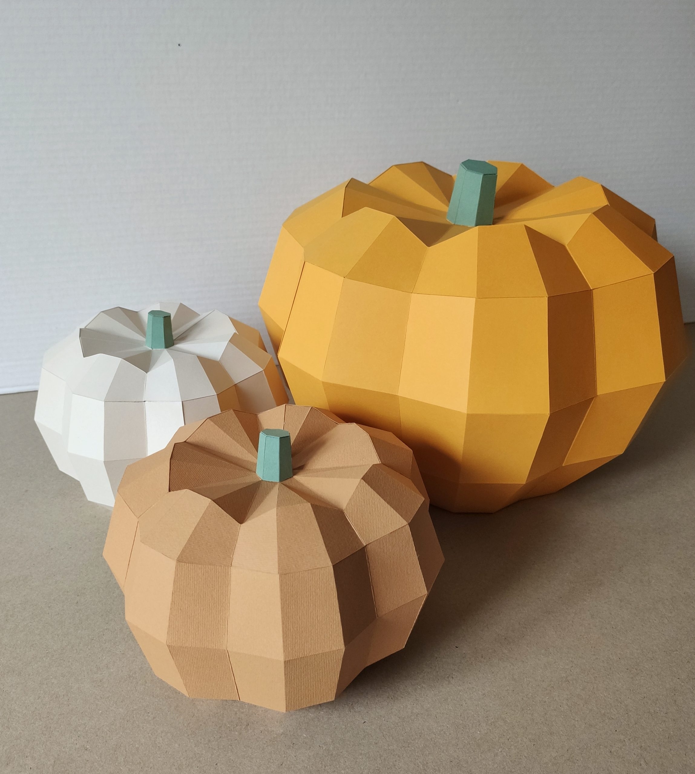 Printable 3d Paper Pumpkin Templates Printables Template Free