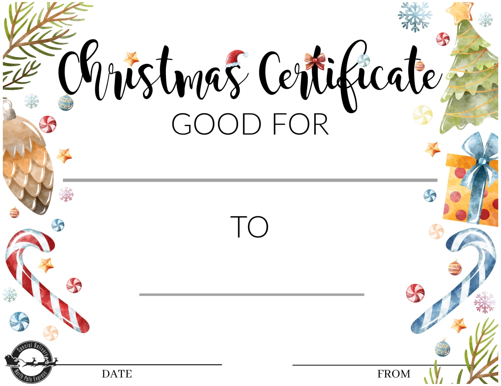 Free Gift Certificate Templates Printable