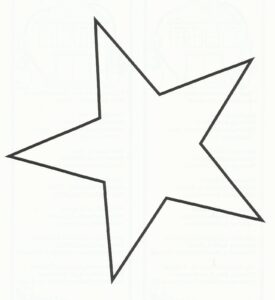 Big Star Template Printable ClipArt Best