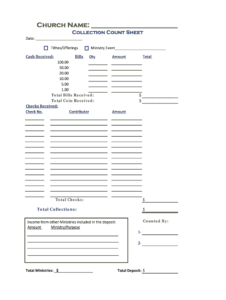 Church Offering Accounting Forms Fill Out Sign Online DocHub