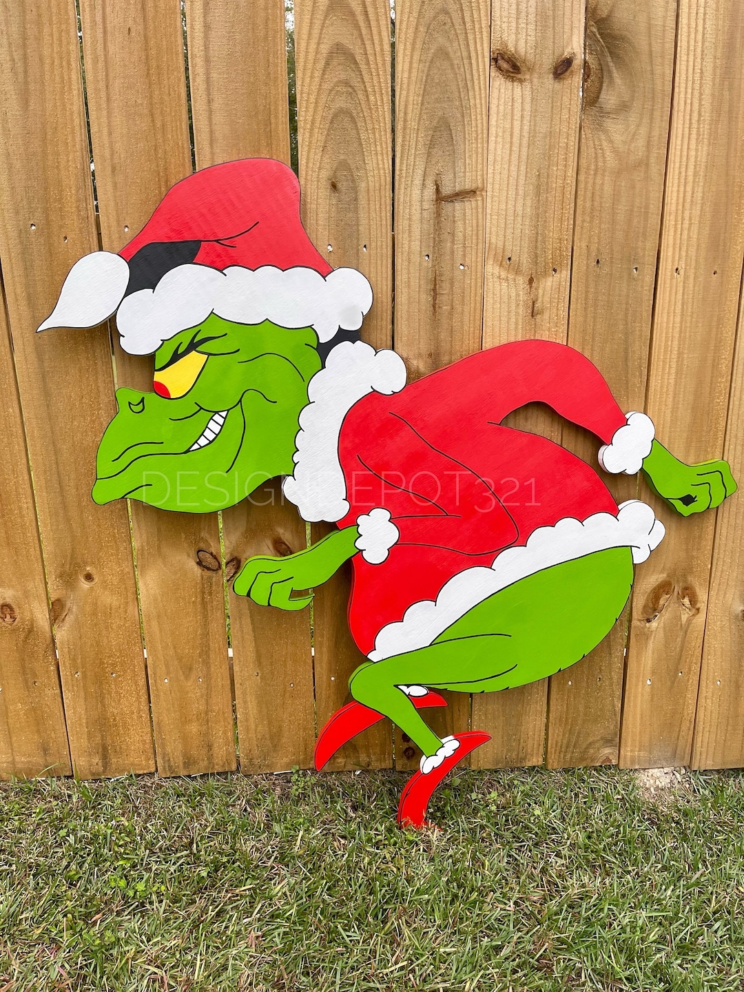 Grinch Stealing Christmas Lights Printable Template Printables Template Free