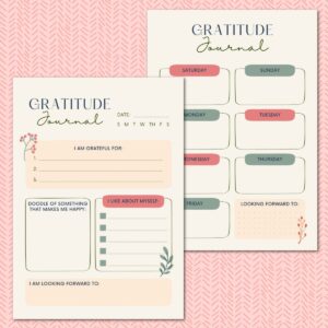 Free Gratitude Journal Printable 13 Thanksgiving Printables