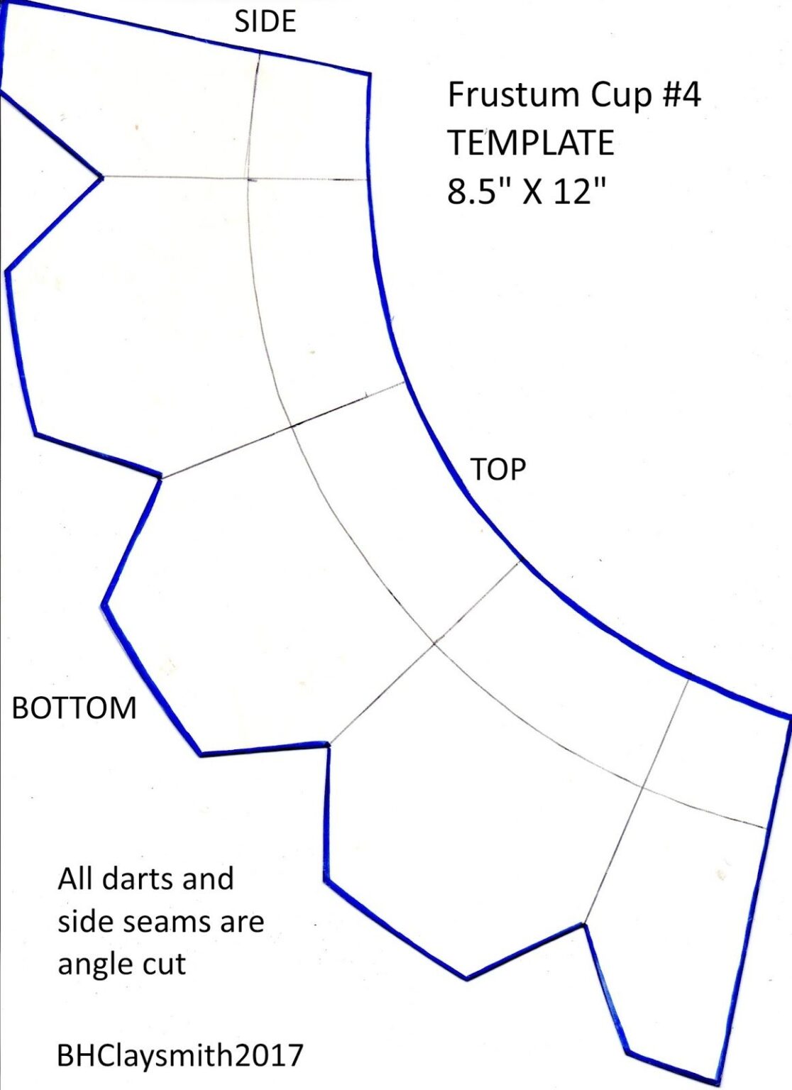 Free Printable Slab Pottery Templates