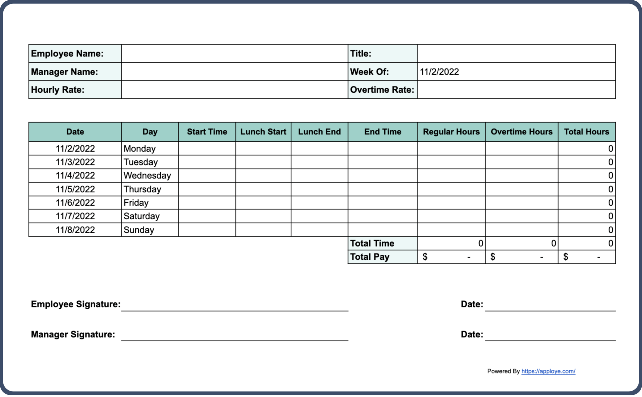 Printable Weekly Timesheet Template Word Printables Template Free Printable Weekly Timesheet Template Word Printables Template Free