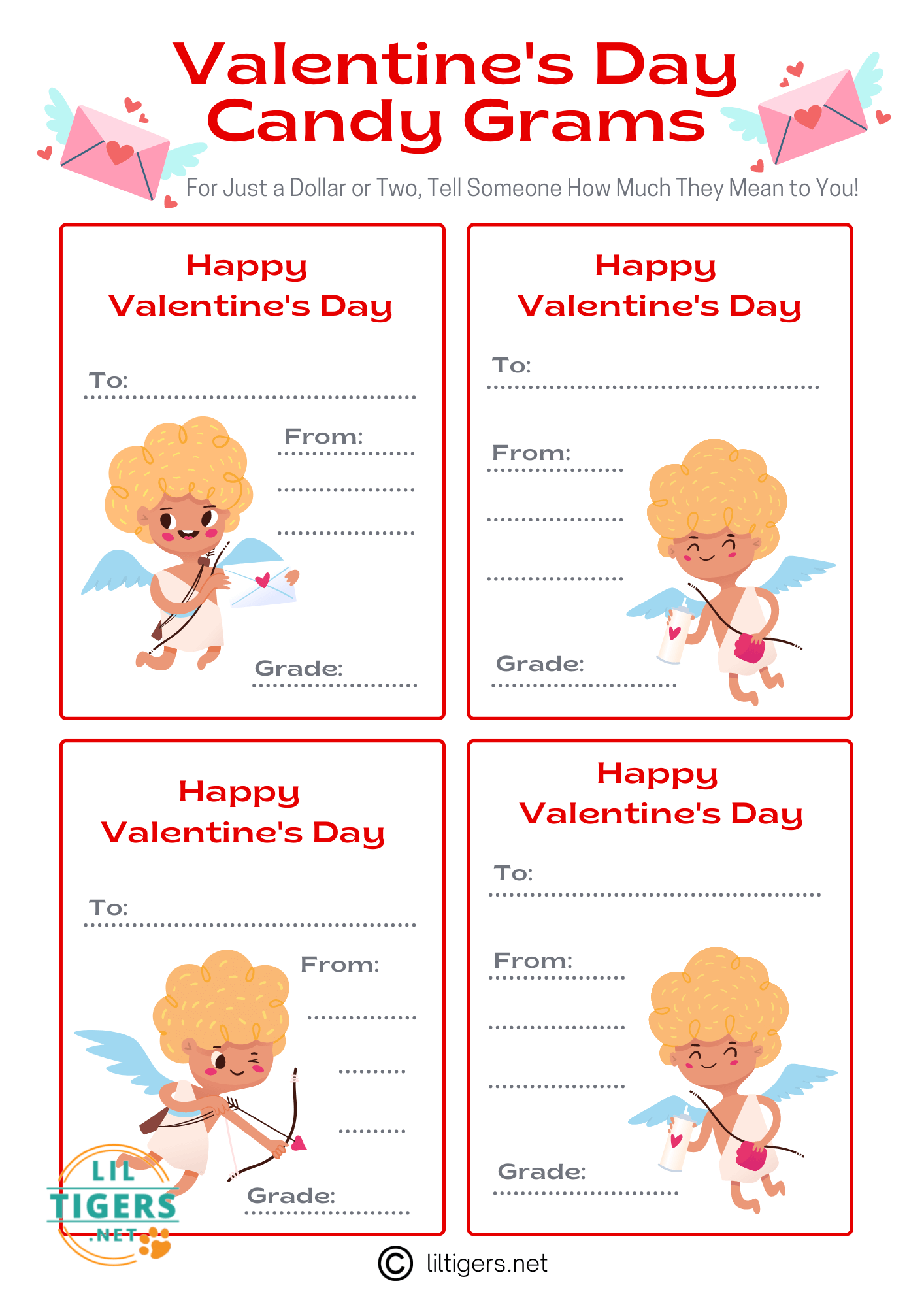 Free Printable Candy Gram Template Printables Template Free