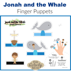 Jonah And The Whale Free Printables And Activities The Activity Mom