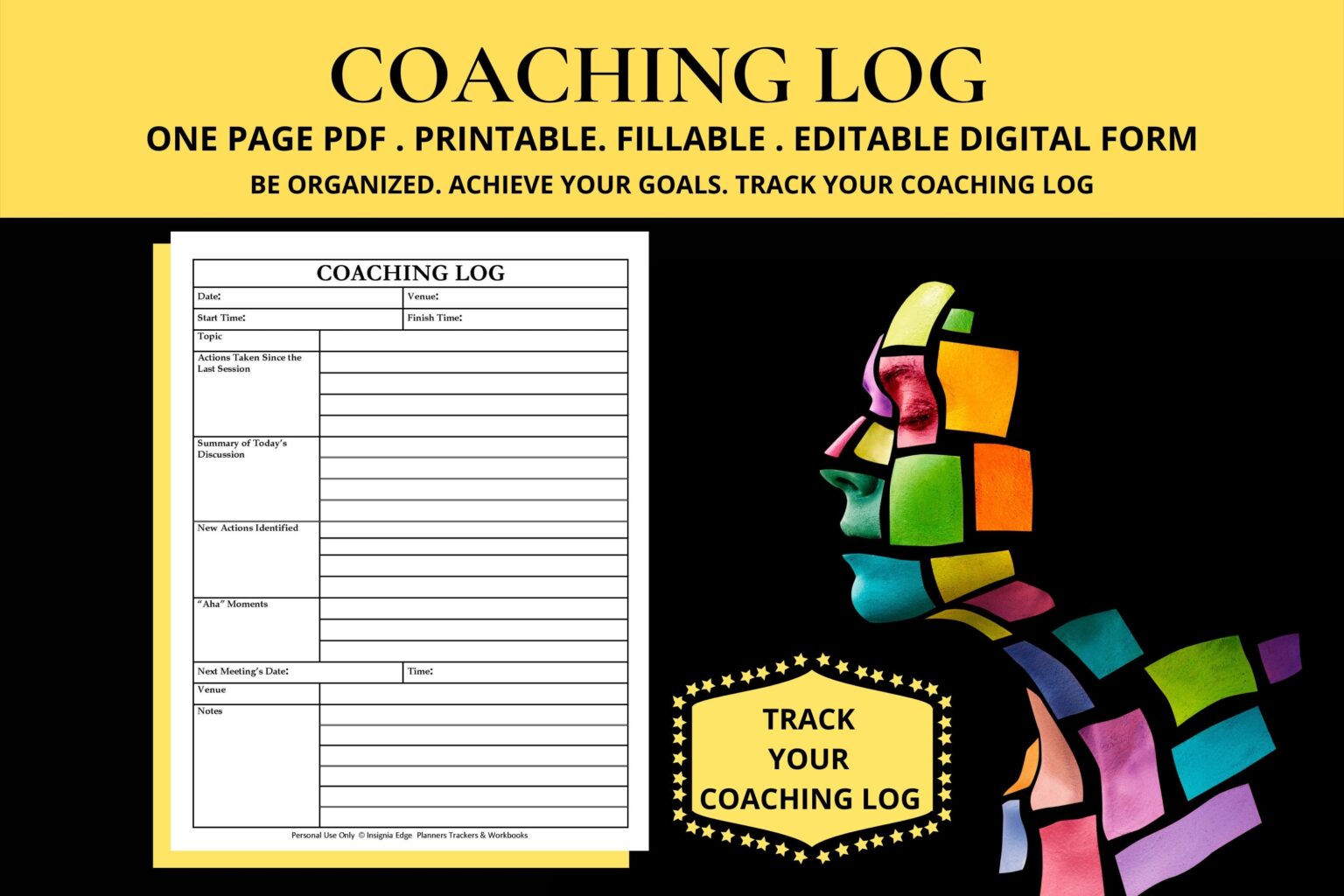 Printable Life Coaching Session Plan Template Printables Template Free