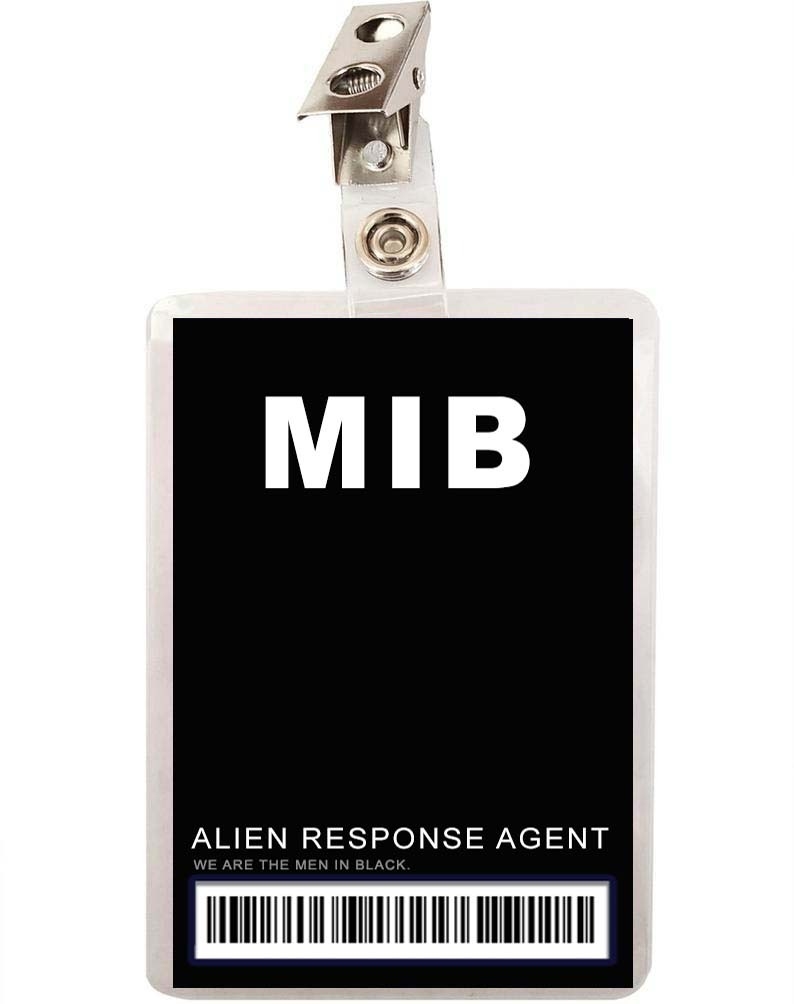 MIB Men In Black ID Badge Image Download PDF