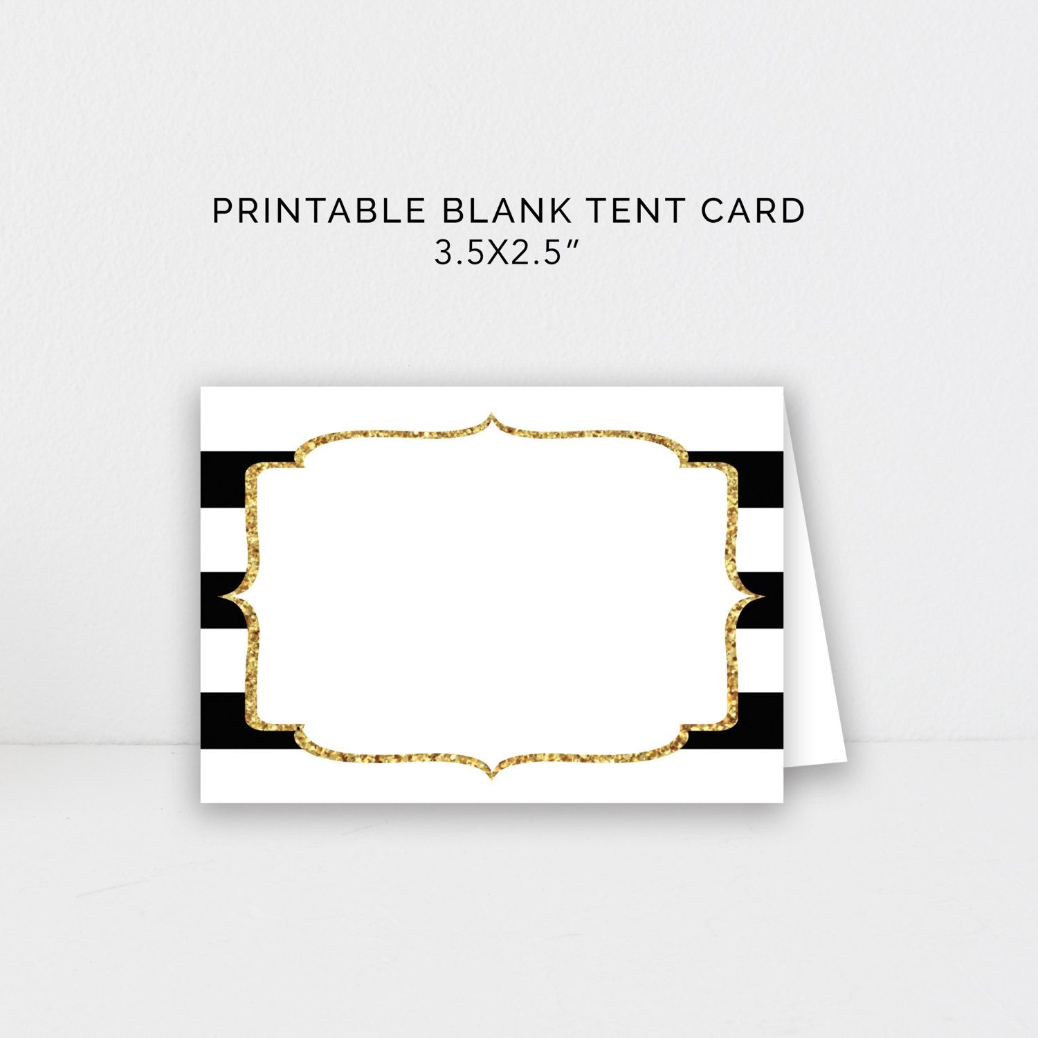 Printable Blank Place Card Template