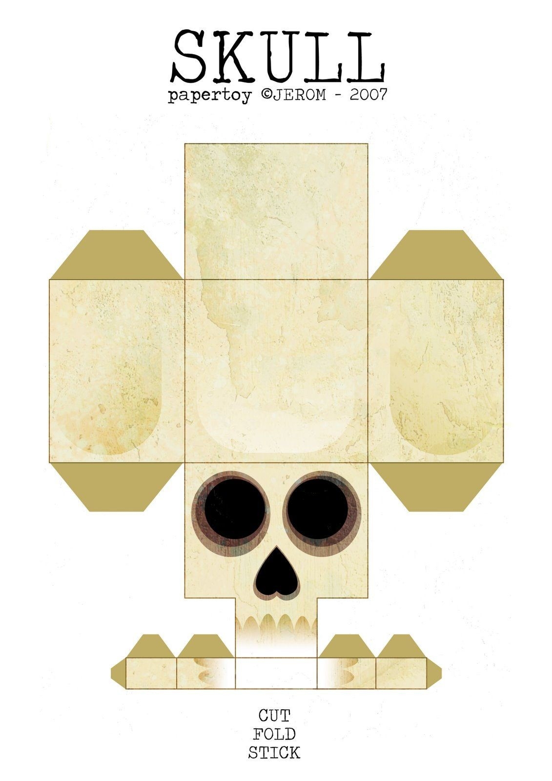 Printable Skull Papercraft Printable Papercrafts Printable Papercrafts