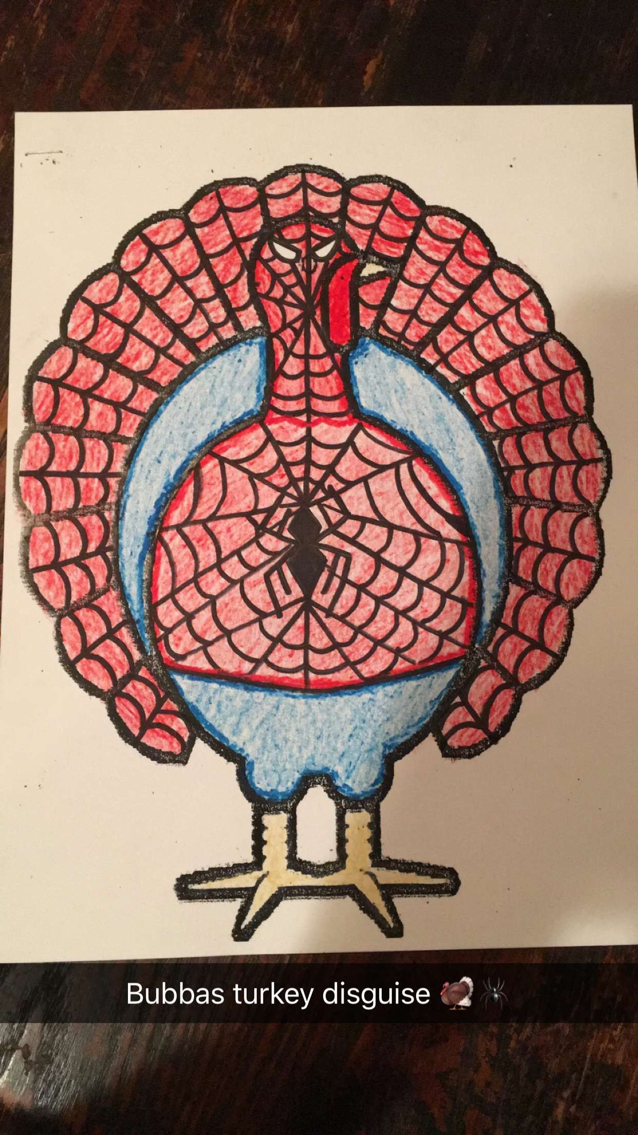 Disguise Template Printable Spiderman Turkey Disguise Printables