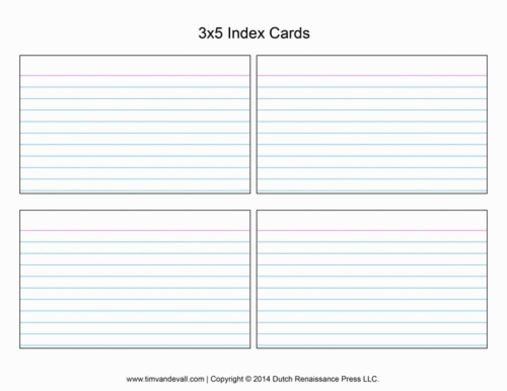 Free Printable Printable Index Card Template Printables Template Free
