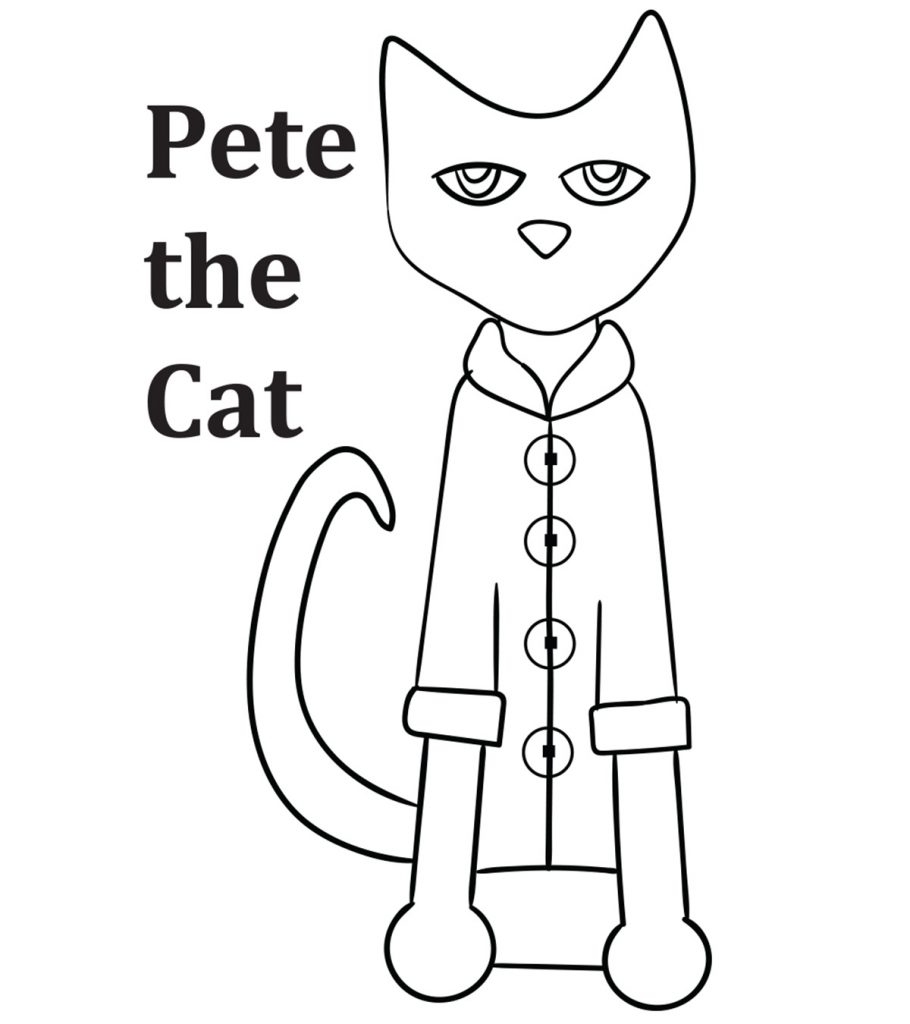 Pete The Cat Printable Template