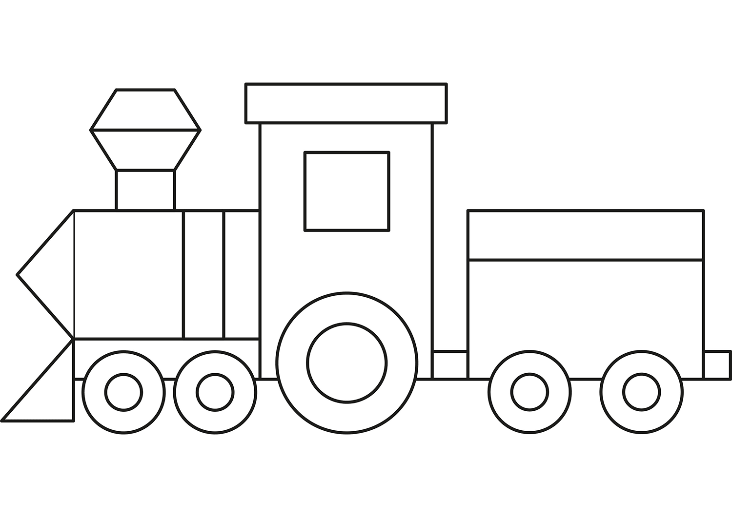 Printable Train Cut Out Template Printables Template Free