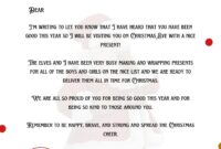 10 Best Free Letter From Santa Templates World Of Printables