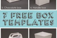 25 Plus Awesome Free Paper Box And Bag Templates EPC Crafts