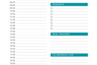 25 Printable Daily Planner Templates FREE In Word Excel PDF