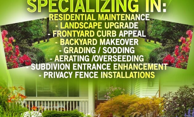 Printable Free Lawn Care Flyer - 30 Free Lawn Care Flyer Templates Lawn Mower Flyers Templatelab 630x380 