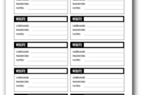 7 Free Printable Password Keeper Printables To Download Instantly