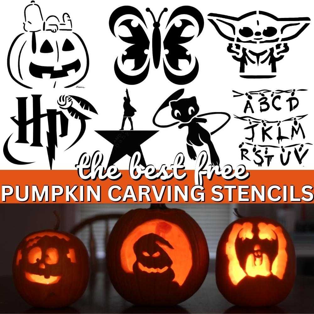 Printable Pumpkin Carving Templates Free