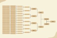 9 Or 10 Generation Family Tree Chart In Illustrator PDF Download Template