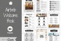 Airbnb Welcome Book Template Editable Canva Welcome Guide Air Bnb House Manual Superhost Ebook Host Signs Signage VRBO Vacation Rental Etsy