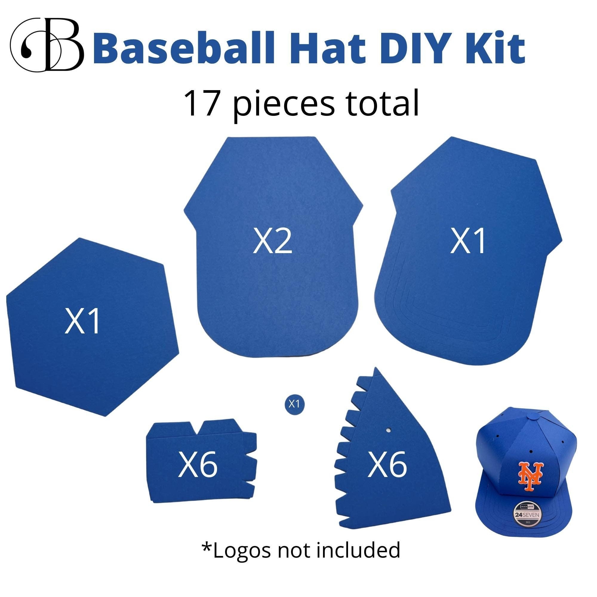 Printable Paper Baseball Cap Template