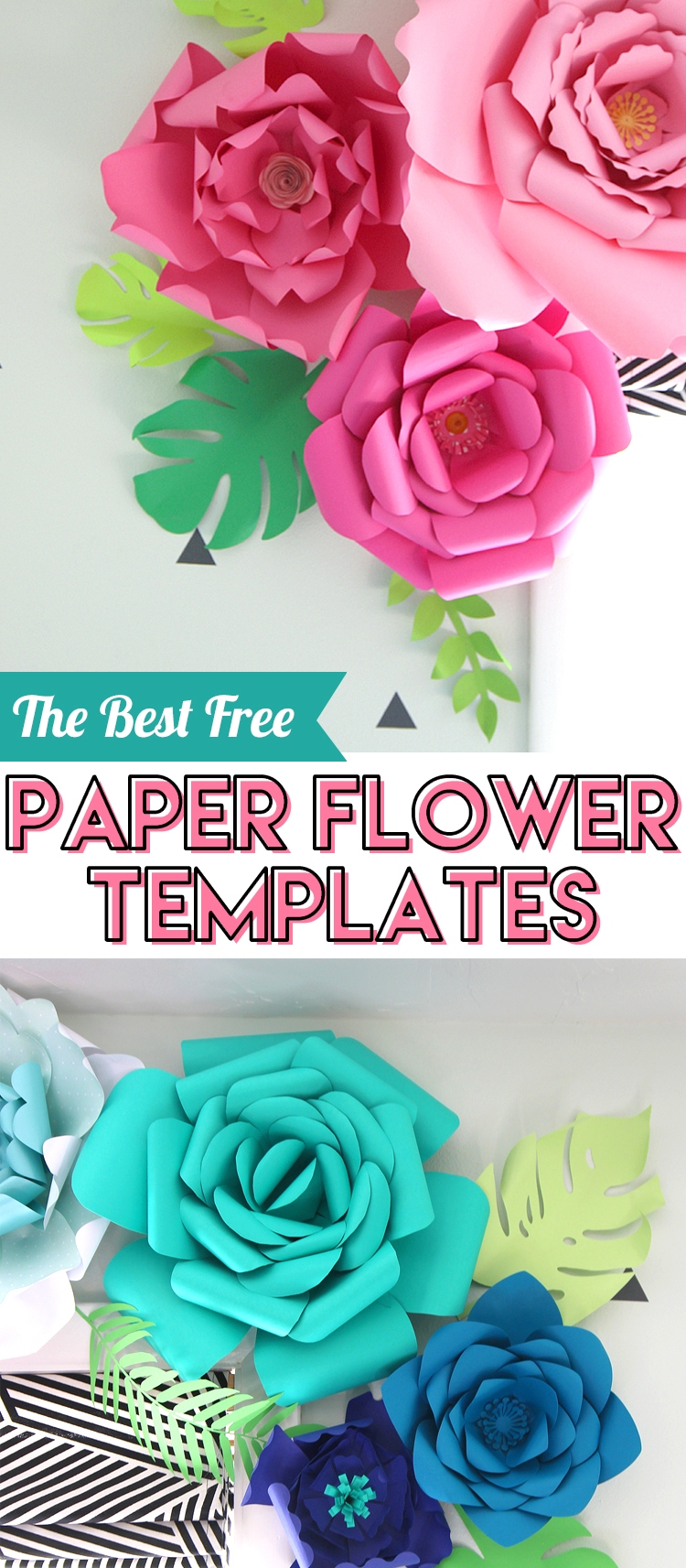 Free Printable Paper Flower Templates