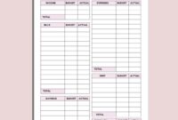 BI WEEKLY Budget Overview Template Printable Paycheck Budget Printable Budget Binder Budget Planner Budget Template A4 A5 Letter PDF Etsy