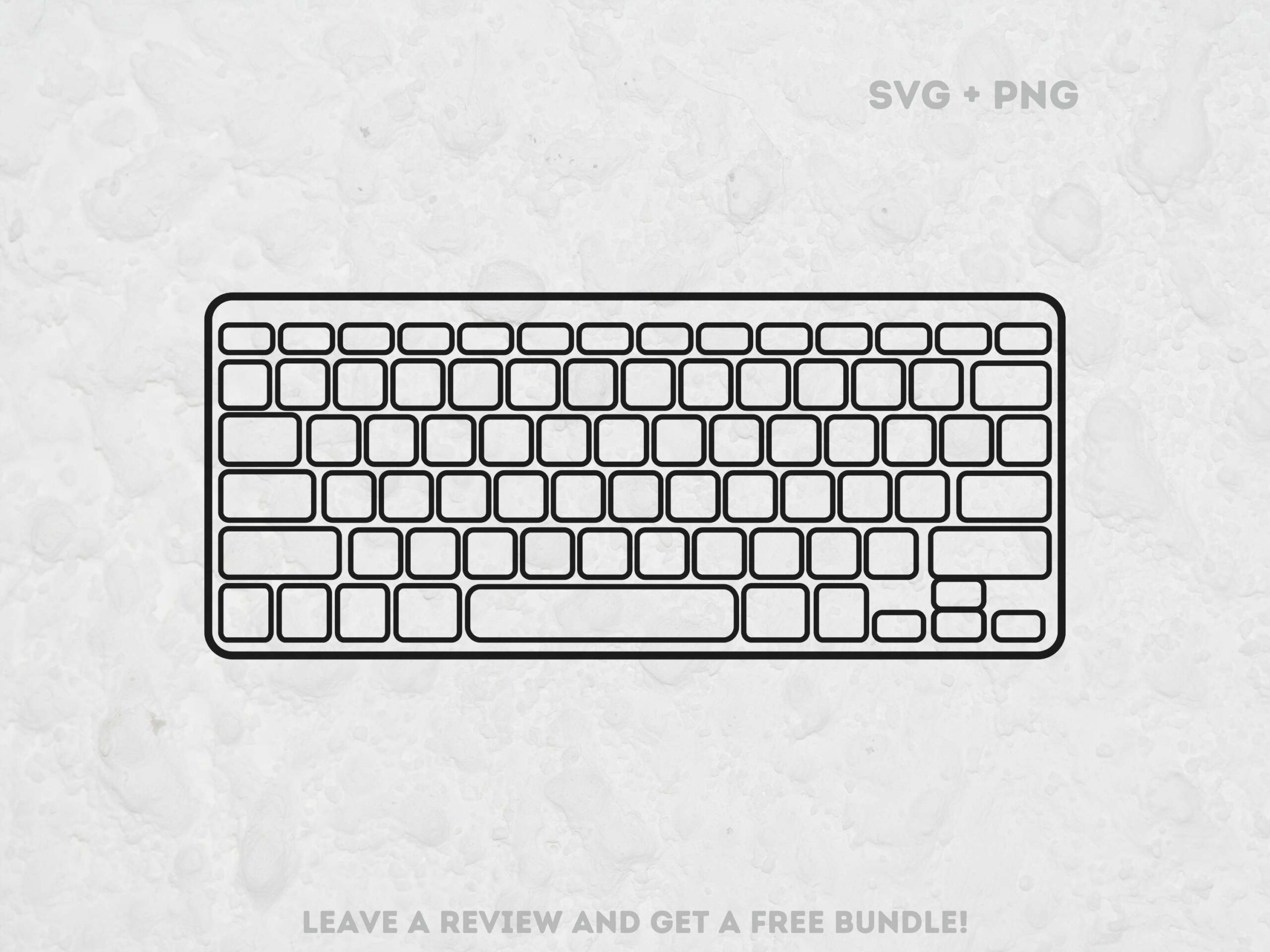 Full Size Printable Keyboard Template