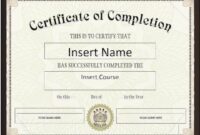 Certificate Certificate Of Completion Retirement Certificate Certificate Template Editable Certificate Medical Assistant Certificate Etsy