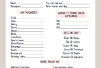 Coworker Questions Printable All About Me Employee Questionnaire Employee Appreciation Favorites