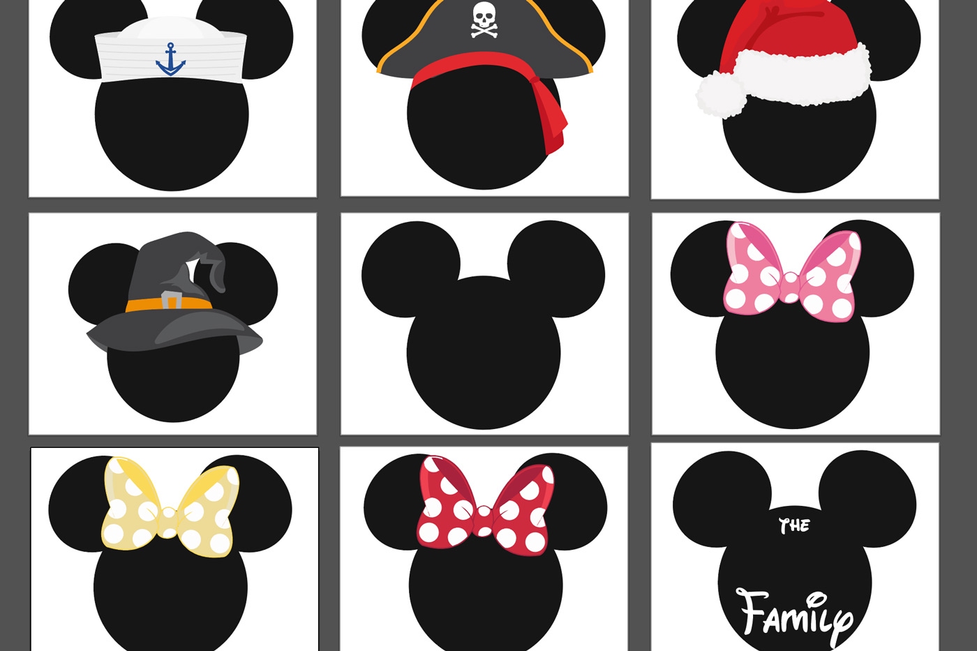 Template Free Disney Cruise Door Printables