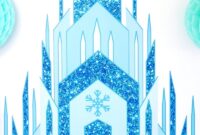 DIY Frozen Inspired Birthday Party Backdrop Party Ideas Party Printables Blog