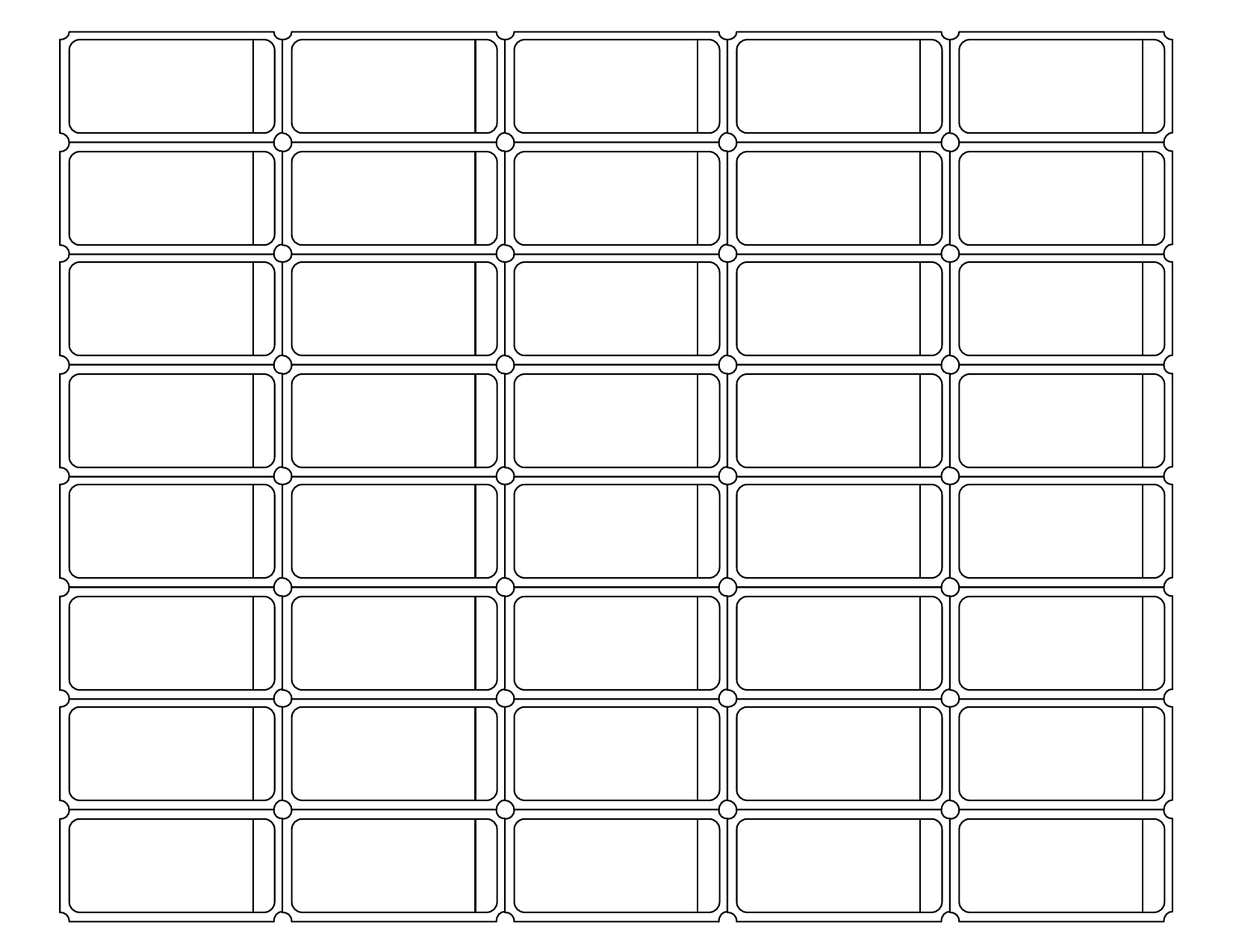 Download Blank Printable Raffle Ticket Template PDF FreeDownloads