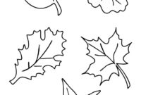 Fall Leaves Templates 10 Free PDF Printables Printablee