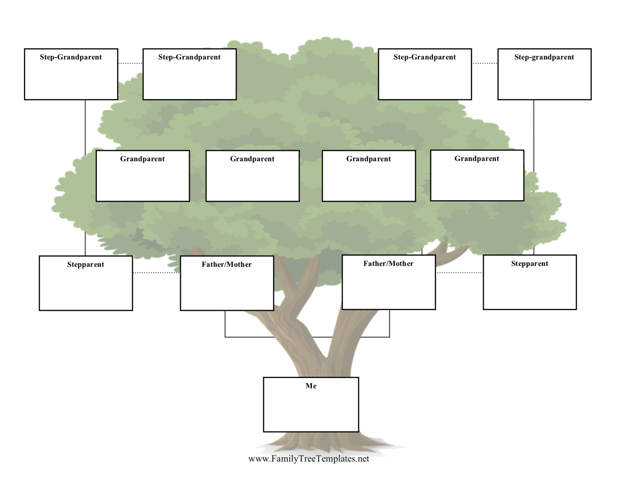 Free Printable Family Tree Templates