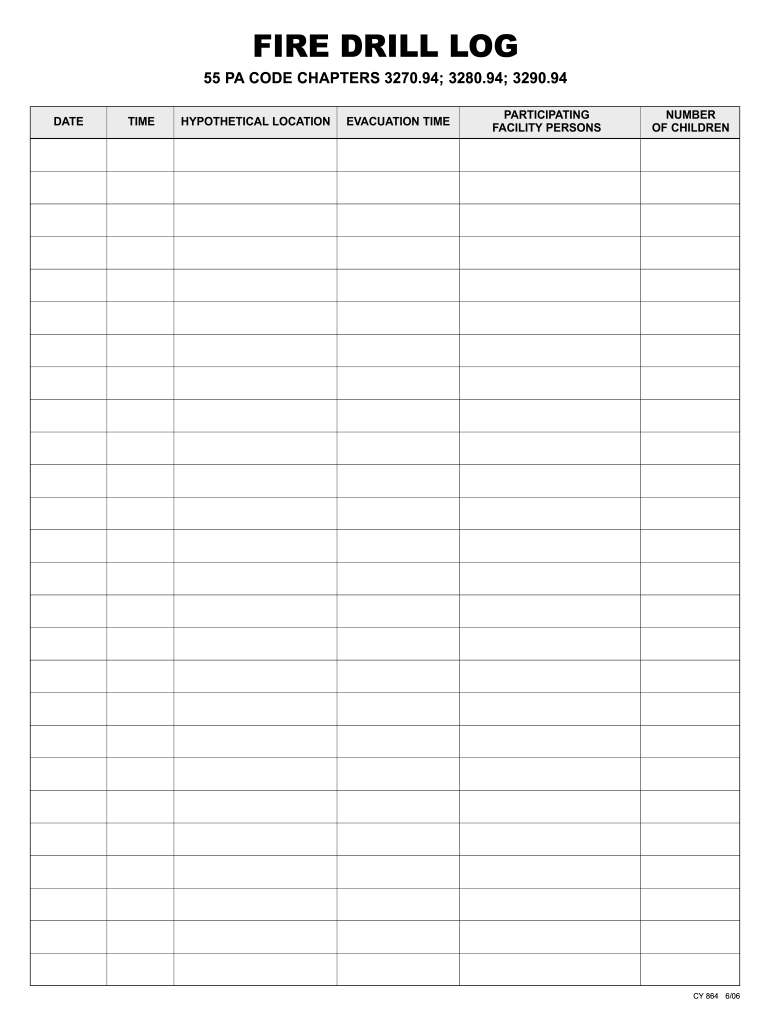 Fire Drill Log Sheet Pdf Fill Online Printable Fillable Blank PdfFiller