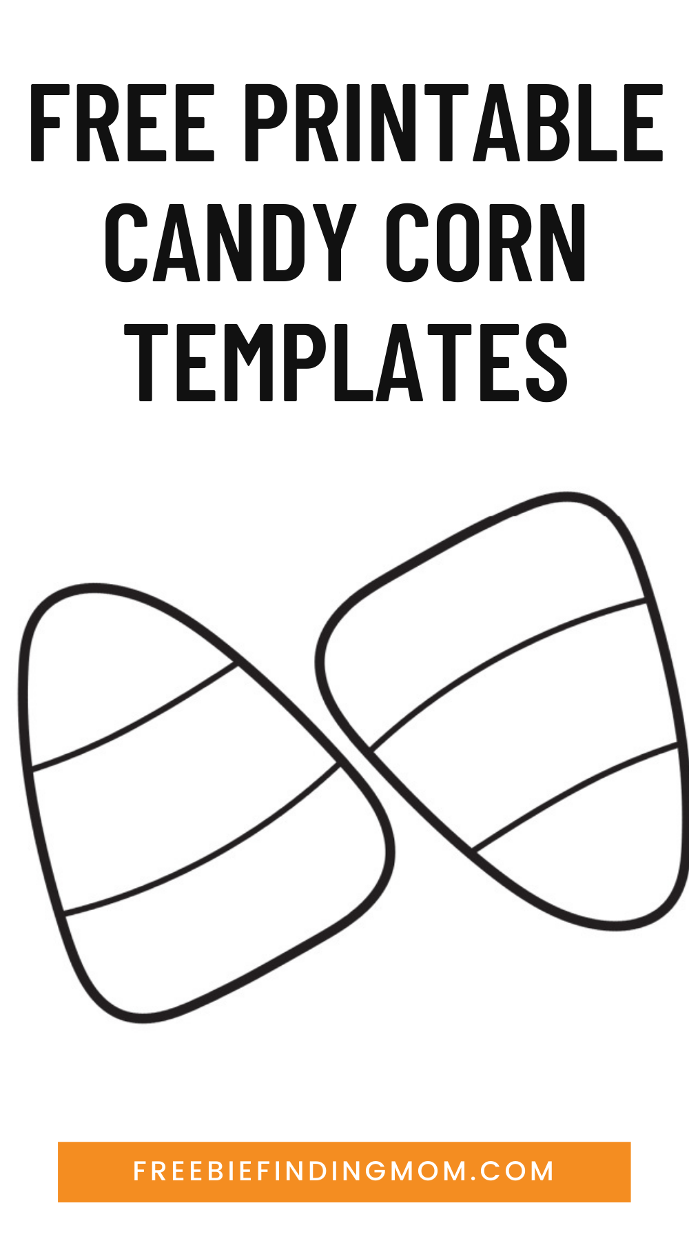 Candy Corn Template Free Printable