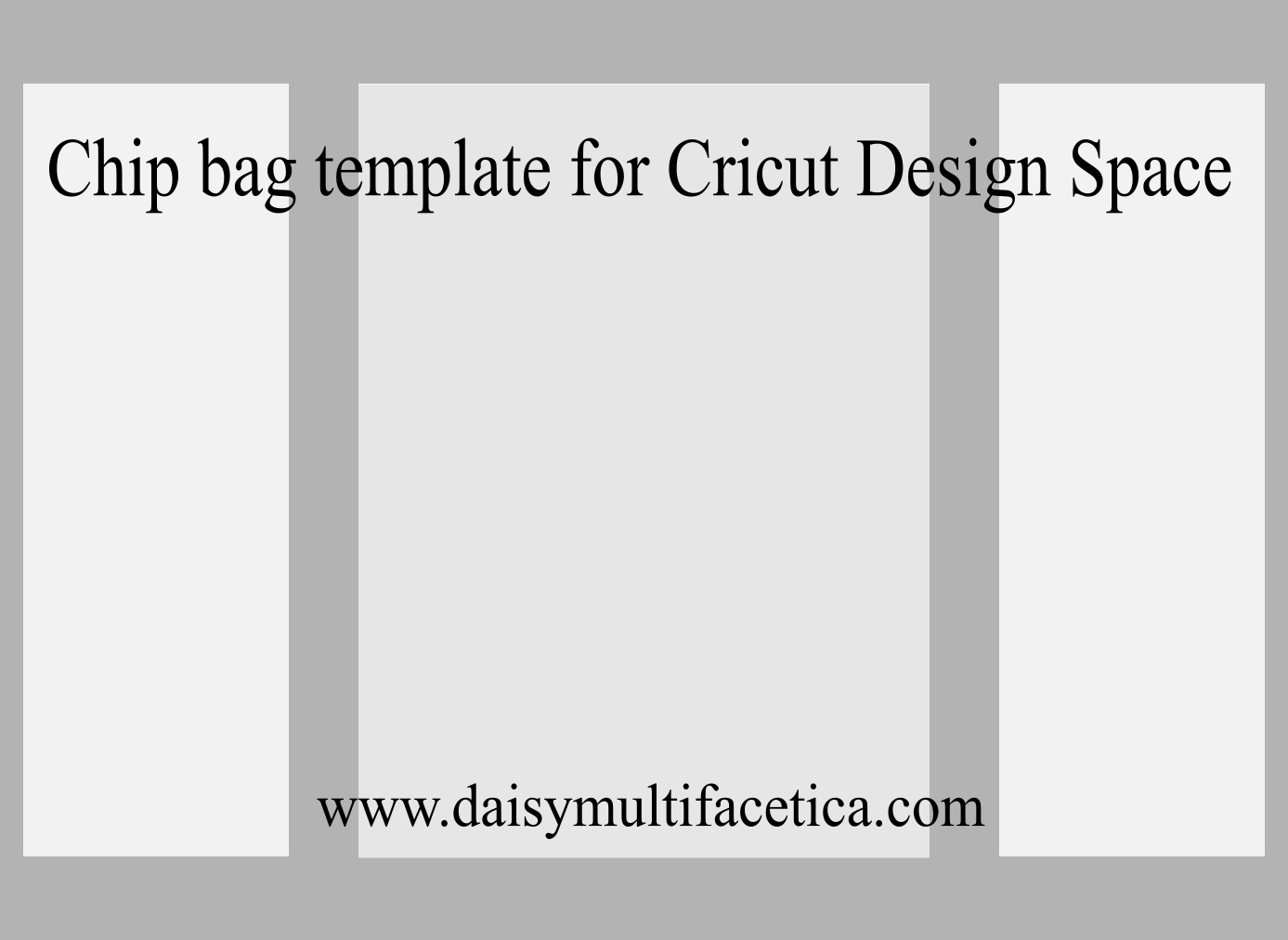 Free Template Printable Chip Bag Template