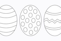 Free Easter Egg Template 9 Easy Crafts The Craft at Home Family