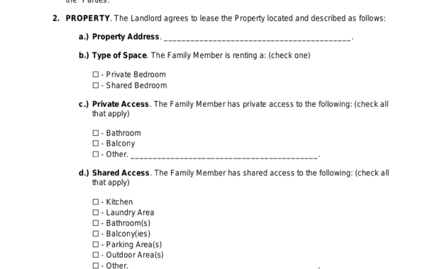 Family Member Printable Rental Agreement Template Printables Template Family Member Printable Rental Agreement Template Printables Template