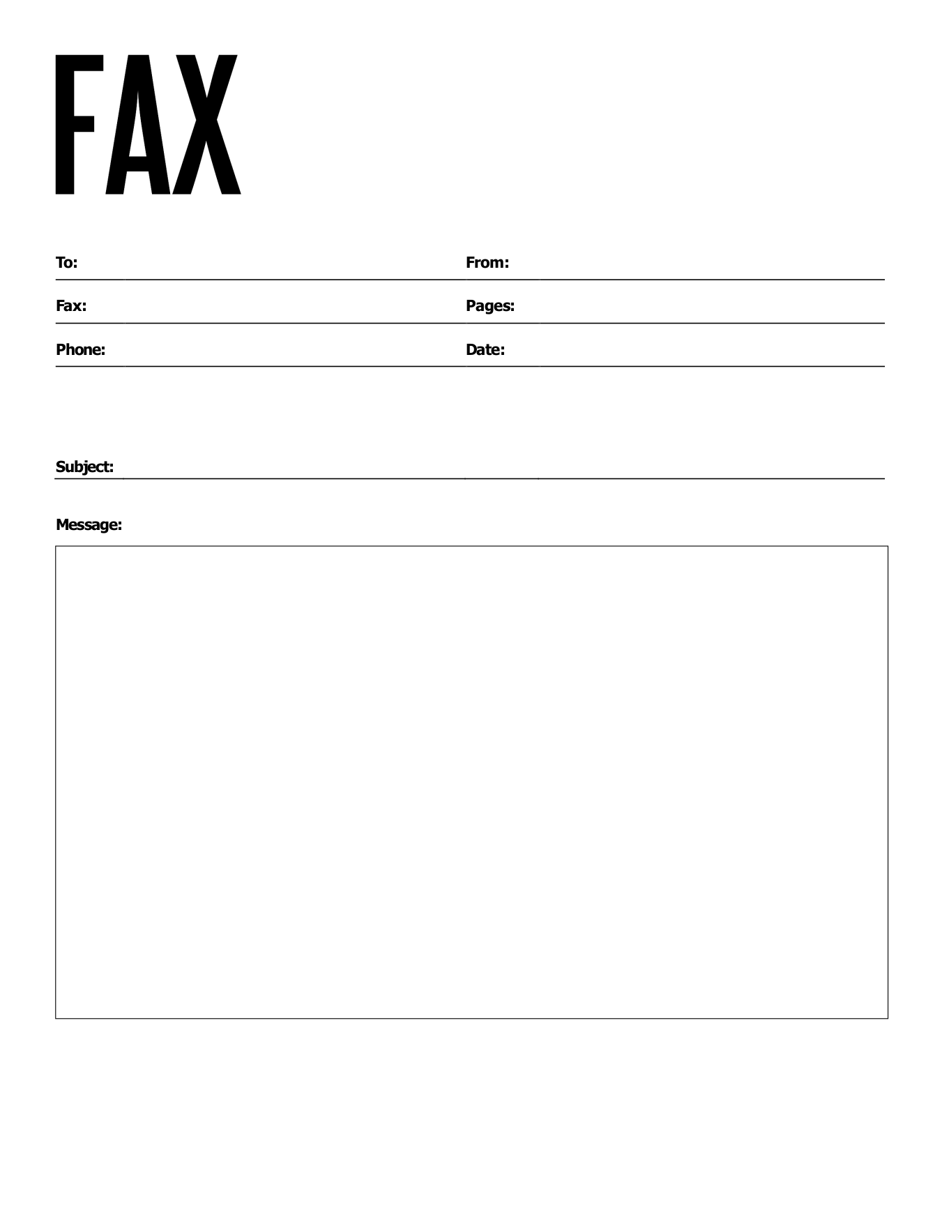 Free Fax Cover Sheets FaxBurner