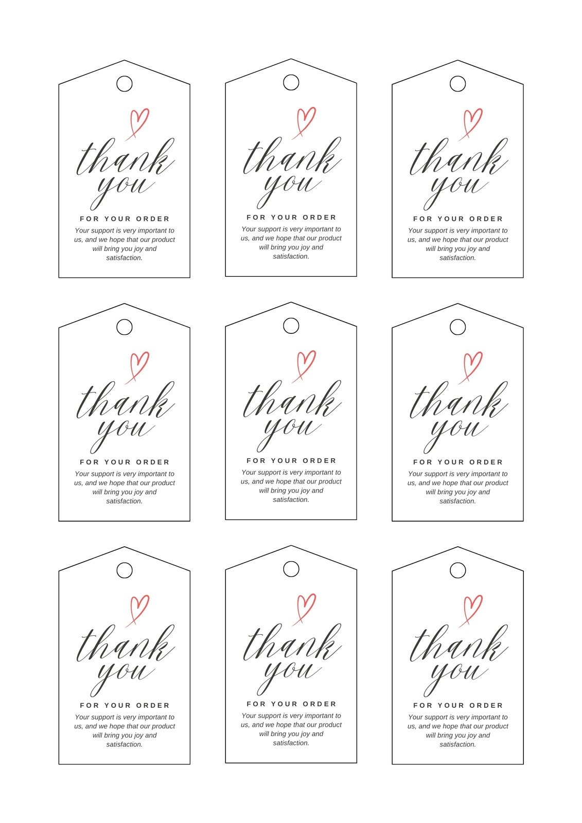 Free Printable And Customizable Gift Tag Templates Canva