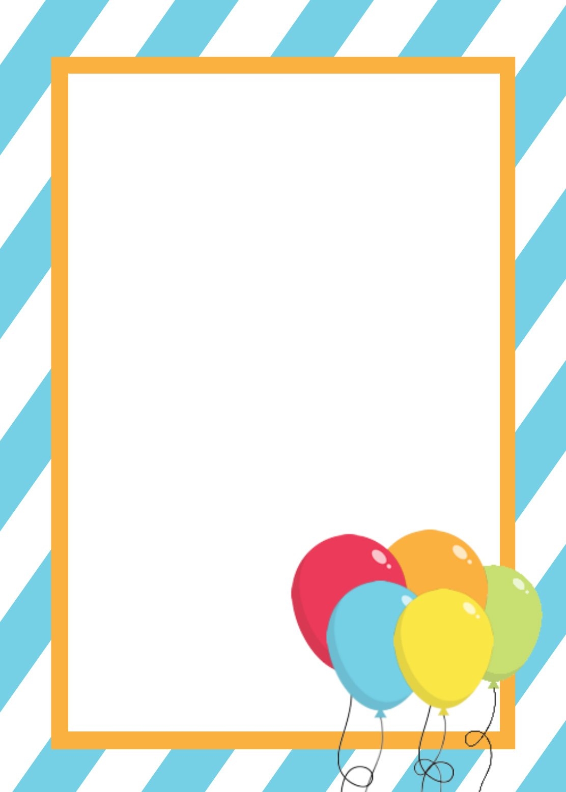 Free Printable Birthday Invitation Templates