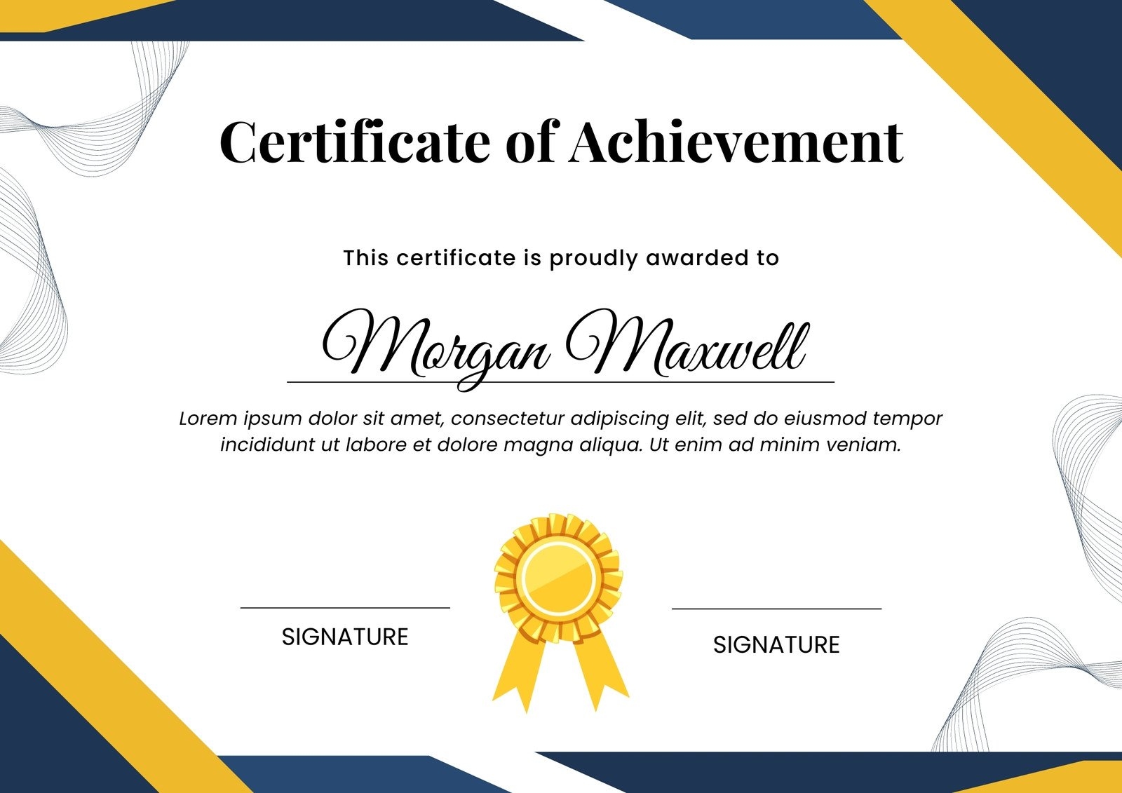 Printable Certificate Templates For Word