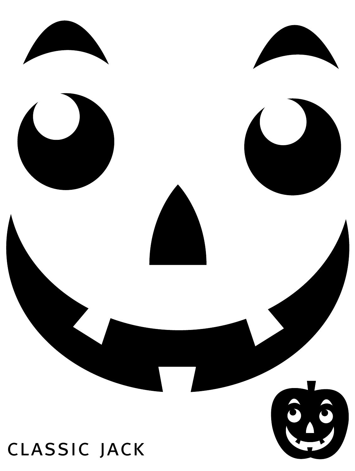 Jack O Lantern Template Printable