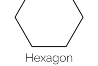 Free Printable Hexagon Shape