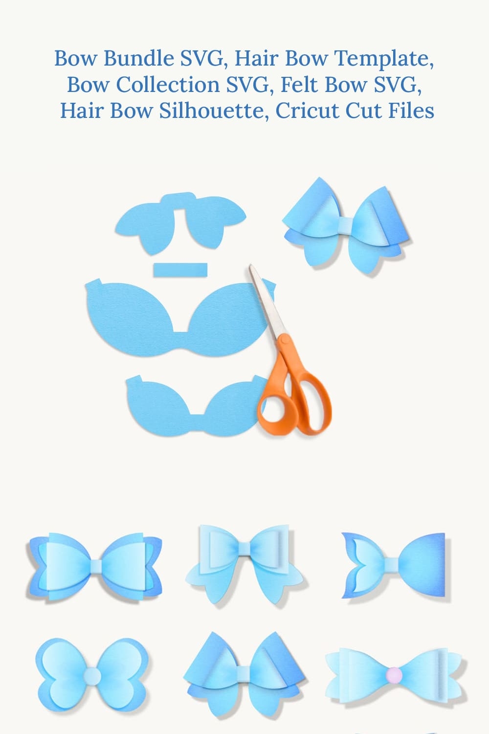 Printable Hair Bow Template Pdf