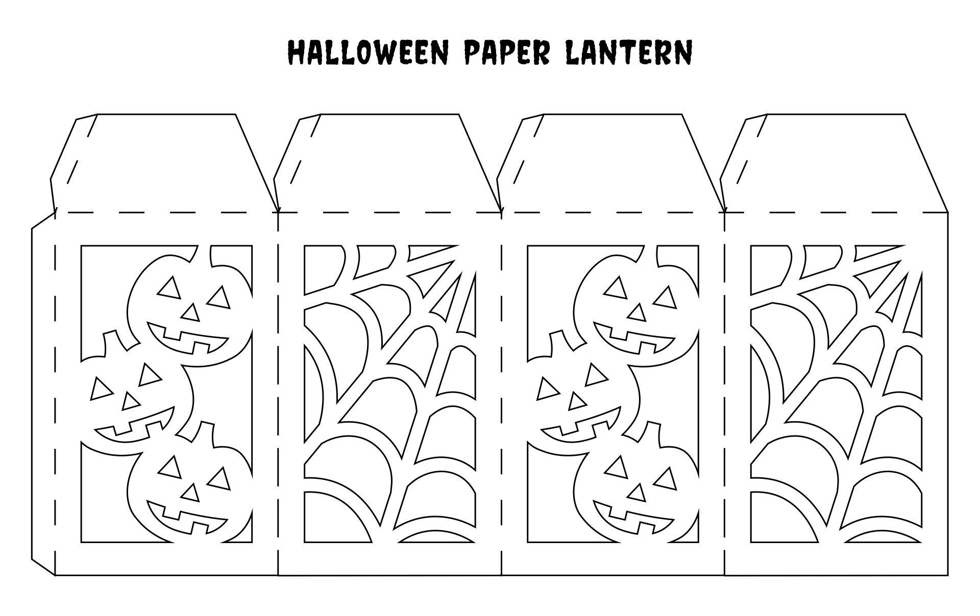 Halloween Paper 15 Free PDF Printables Printablee